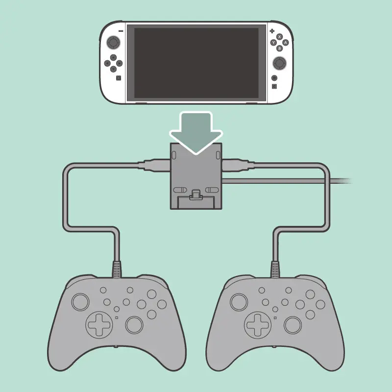 Hori Dual USB PlayStand For Nintendo Switch 2 1.webp