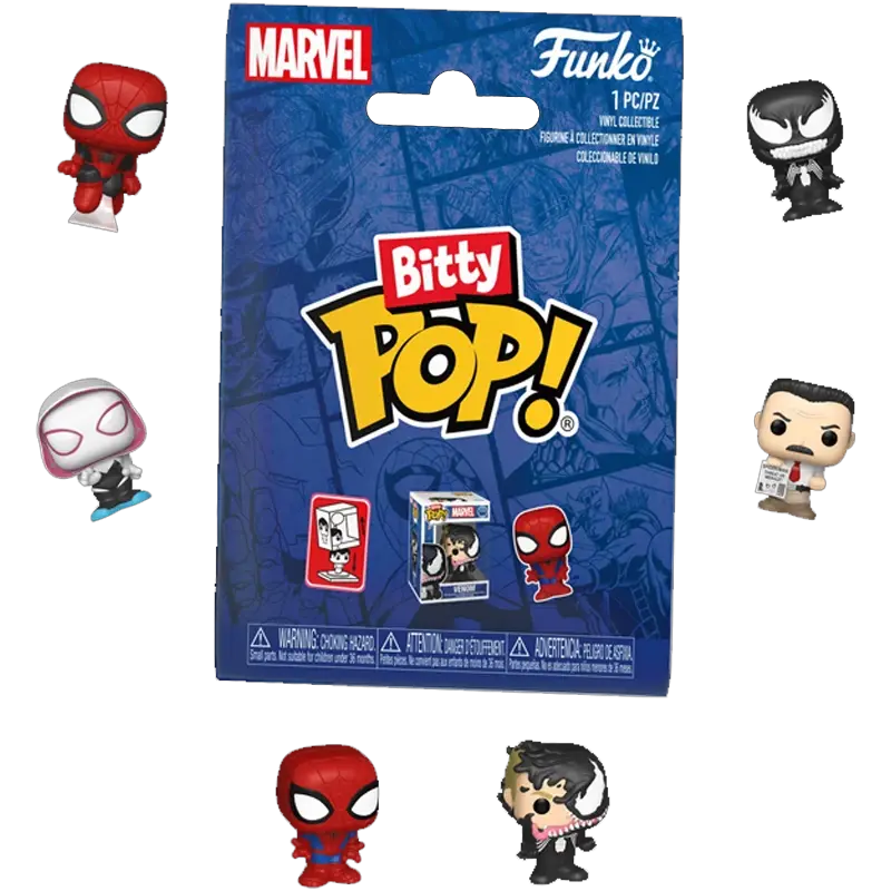 Bitty Pop! Marvel Spider-Man Singles Mystery Pack 3.webp