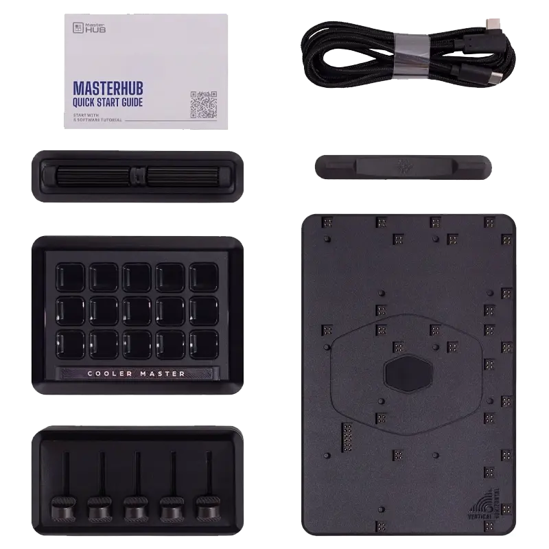 700853 Cooler Master Hub Stream Creator Kit Black 6.webp