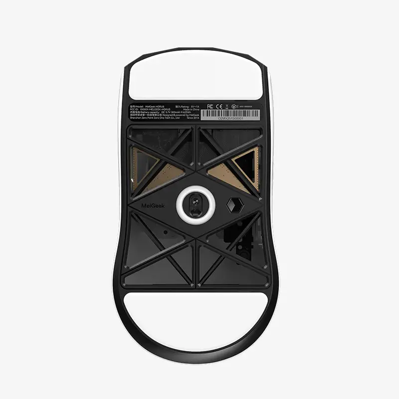 701571 MelGeek Horus Lightweight Esports Gaming Mouse White 3.webp