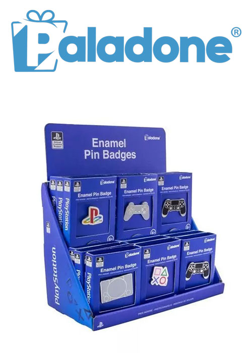 Playstation Enamel Pin Badges CDU of 18pcs (Paladone)
