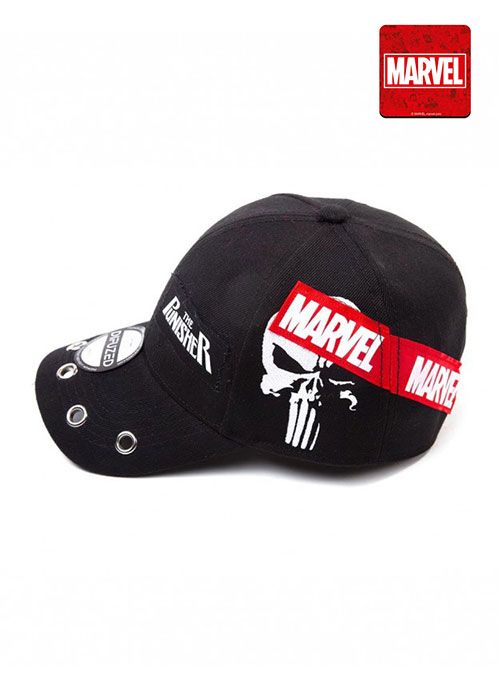 Marvel - Punisher Grunge Cap With Patches