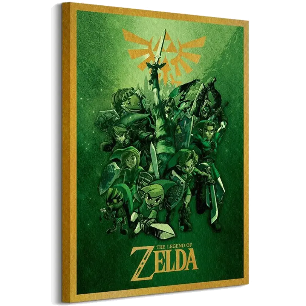 [684968] Pyramid - THE LEGEND OF ZELDA (LINK) - 60X80 2.webp