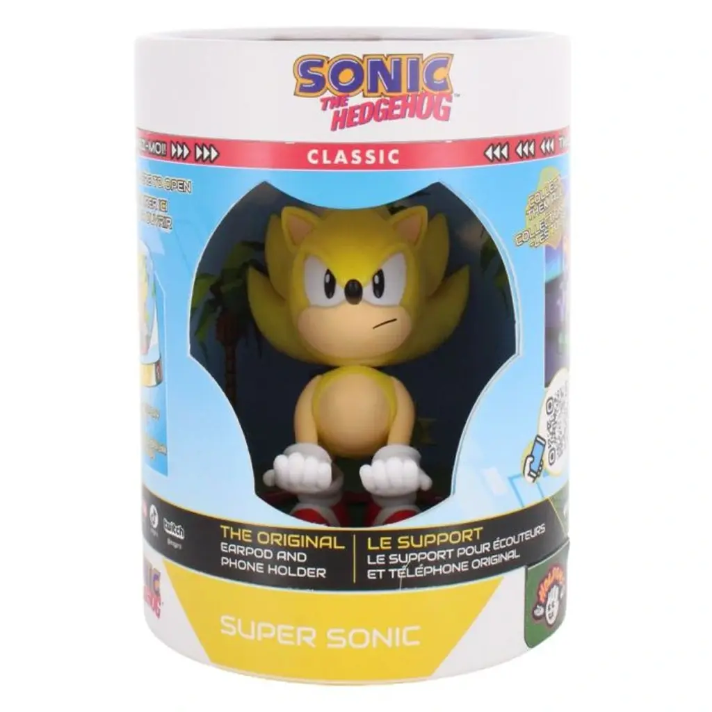 [702452] Cable Guys Mini Sonic The Hedgehog Super Mobile & Controller Holder 3.webp