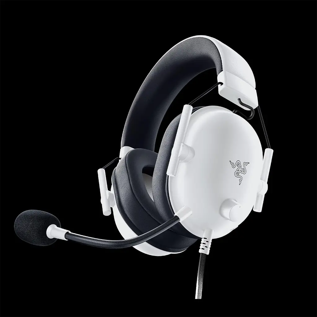 [702834] Razer BlackShark V2 X Esports 7.1 Surround Sound Wired Gaming Headset White Edition 10.webp
