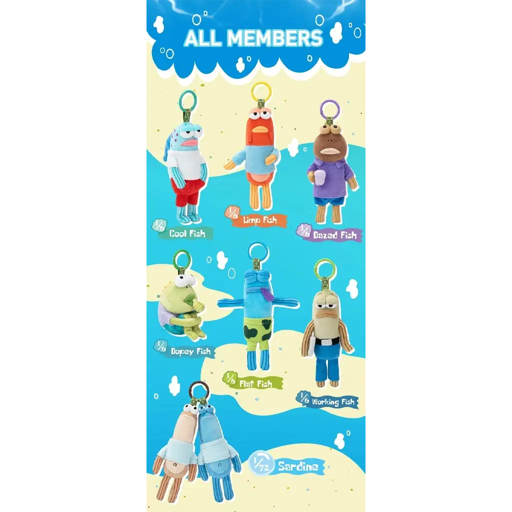 [702567] Pop Mart Bikini Bottom Buddies - Whimsical Random Plush 2.webp