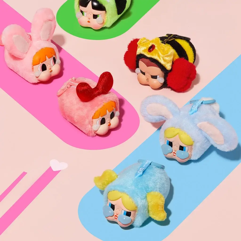 [702574] Pop Mart Crybaby × Powerpuff Girls Series-Vinyl Face Random  3.webp