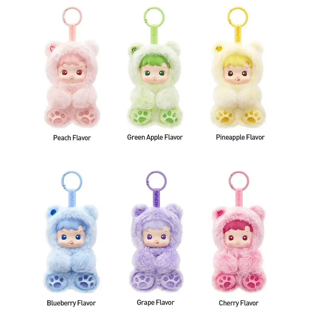 [702561] Pop Mart Hacipupu Gummy Bear Series-Vinyl Pendant Random Plush 2.webp