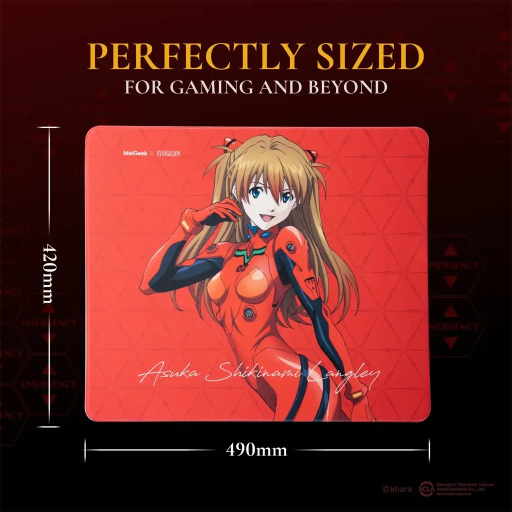 [702390] MelGeek Evangelion Asuka Langley Edition Mouse Pad 3.webp