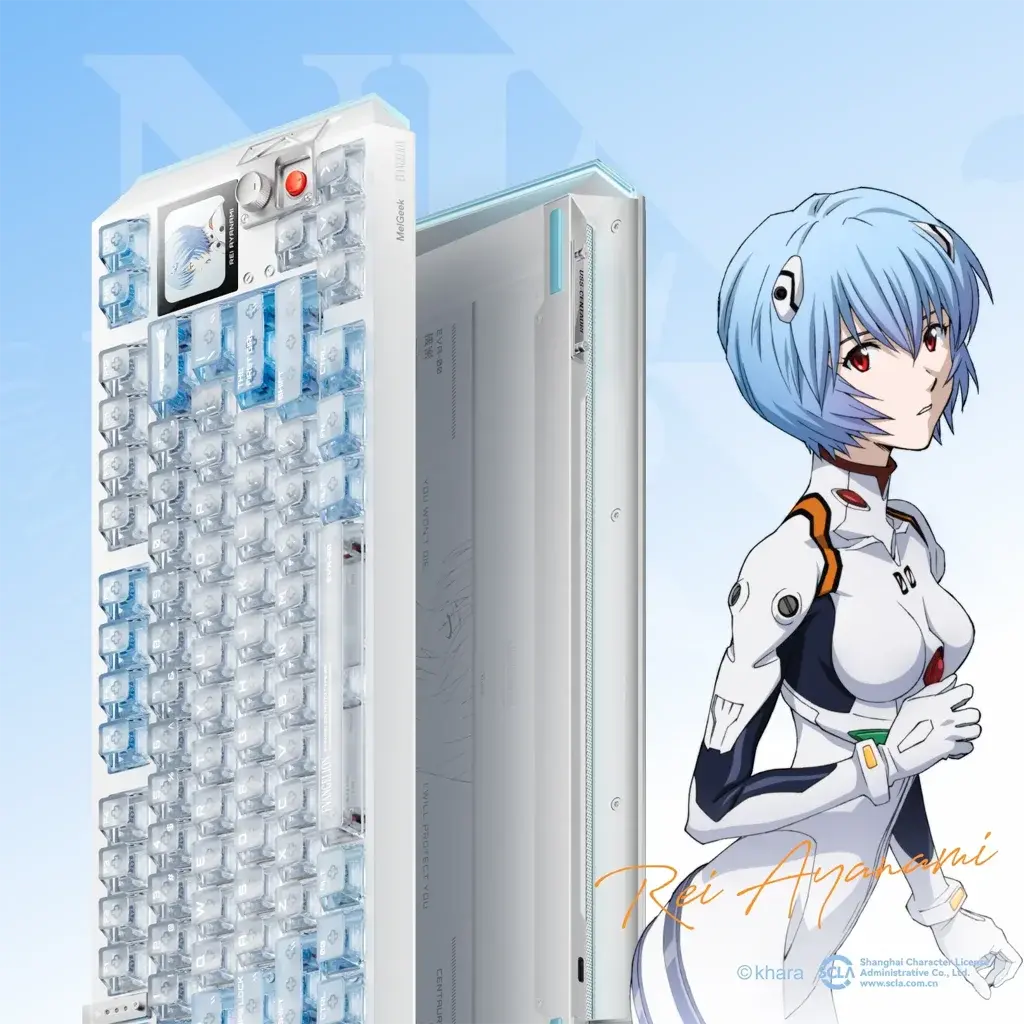 [702385] MelGeek Evangelion Centauri 80 Rei Ayanami Limited Edition Mechanical Gaming Keyboard 4.webp
