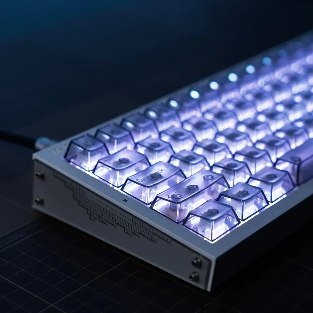 [702386] MelGeek Real67 Calcium Grey Gaming Keyboard 4.webp