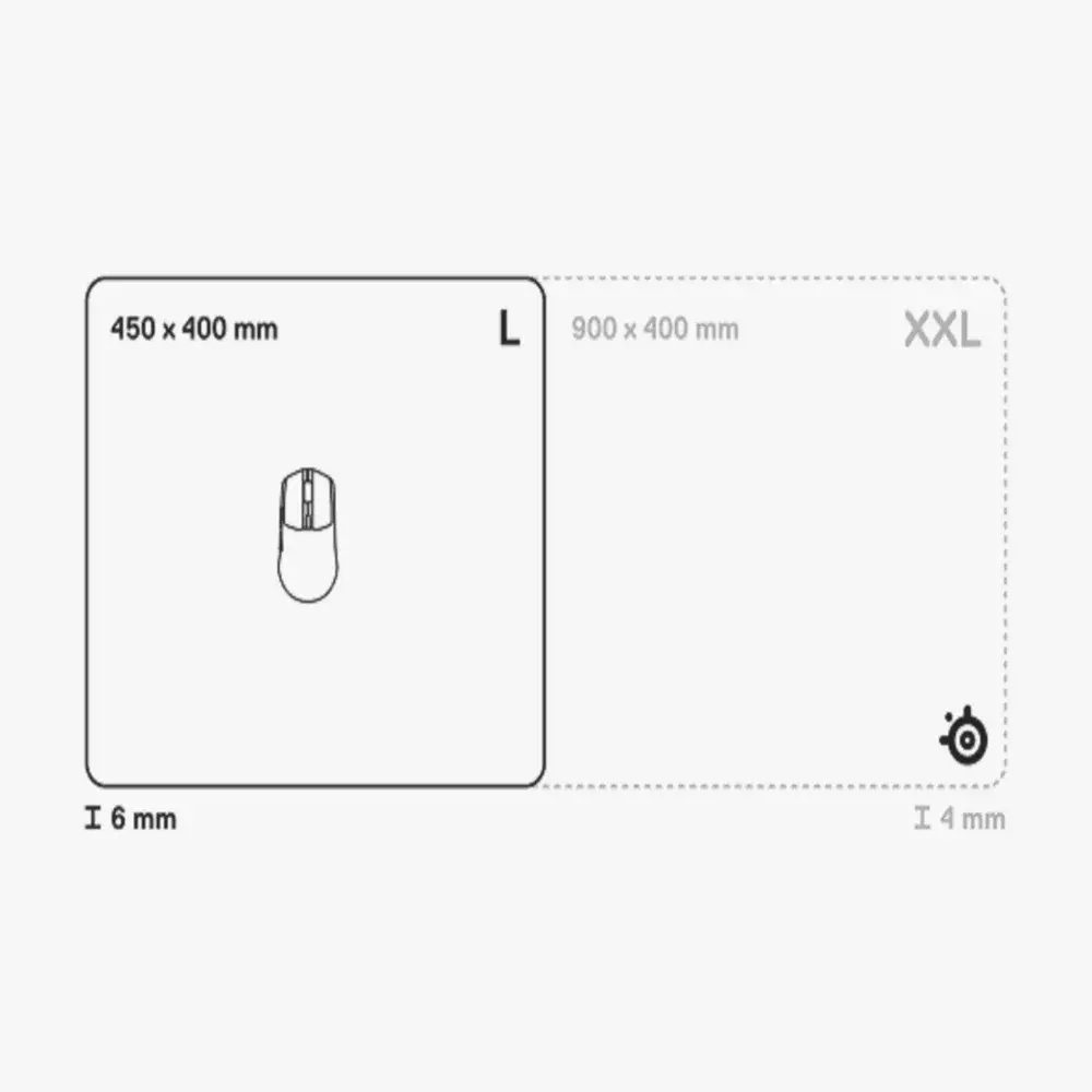 SteelSeries QcK Heavy Gaming Mouse Pad L White 3-1000x1000.webp