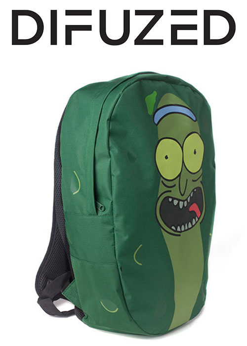 Rick and Morty - Pickle Rick Shaped Backpack