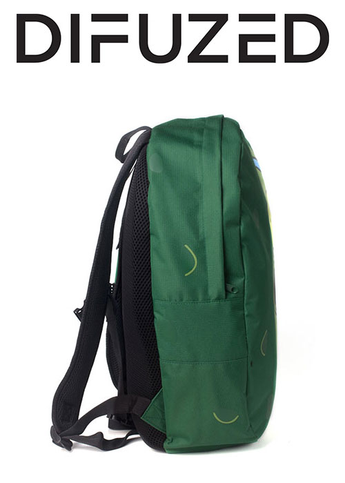 Rick and Morty - Pickle Rick Shaped Backpack