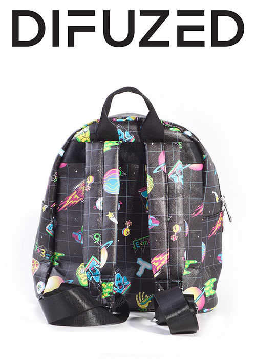 Rick and Morty - All Over Sublimation Printed Ladies Backpack