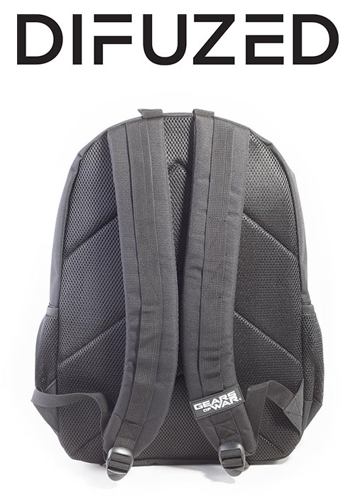 Gears Of War 5 - Black Skull Printed Backpack