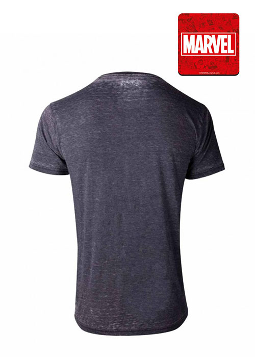 Avengers: Infinity War - Vintage Jack Kirby Avengers Logo Men's T-shirt - Grey - 2XL