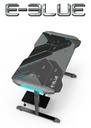 E-Blue EGT574 HEIGHT-ADJUSTABLE &amp; GLOWING GAMING DESK