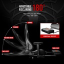 ARCR - Marvel Avengers Gaming Chair With Racing Chairs Footrest - Spider-Man