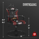 CRC - Licensed Marvel Standard Gaming Chair Series - Spider-Man