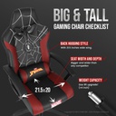 CRC - Licensed Marvel Standard Gaming Chair Series - Spider-Man