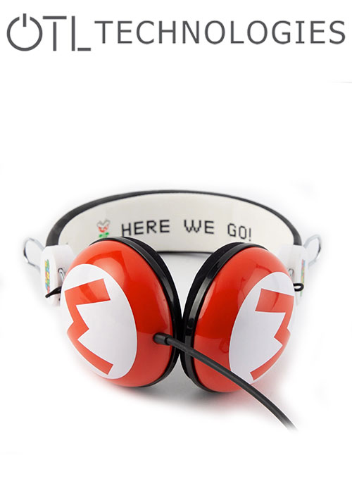 OTL Super Mario Icon Dome Tween Headphones