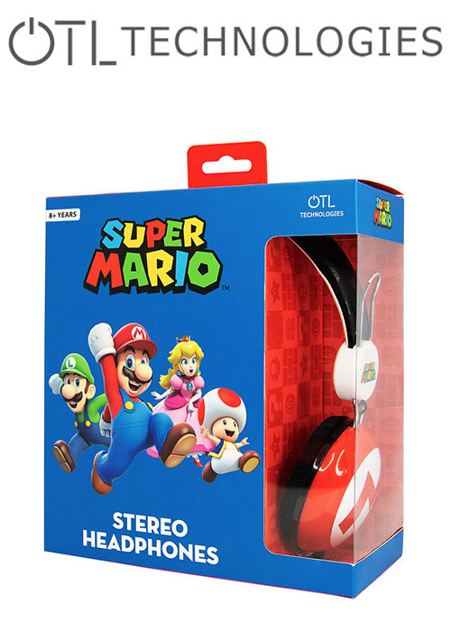 OTL Super Mario Icon Dome Tween Headphones