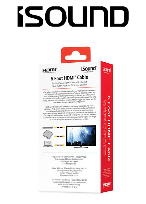 ISOUND 15FT HDMI CABLE