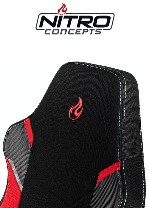 Nitro Concepts X1000 - Black/Red Gaming chair