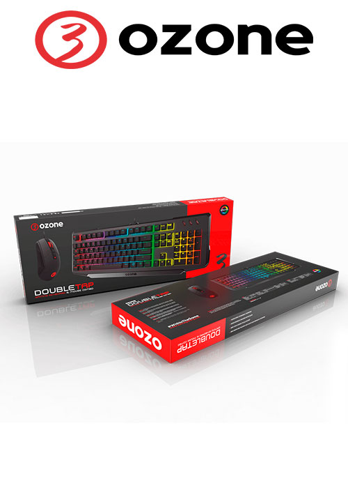 Ozone DOUBLE TAP Keyboard & Mouse