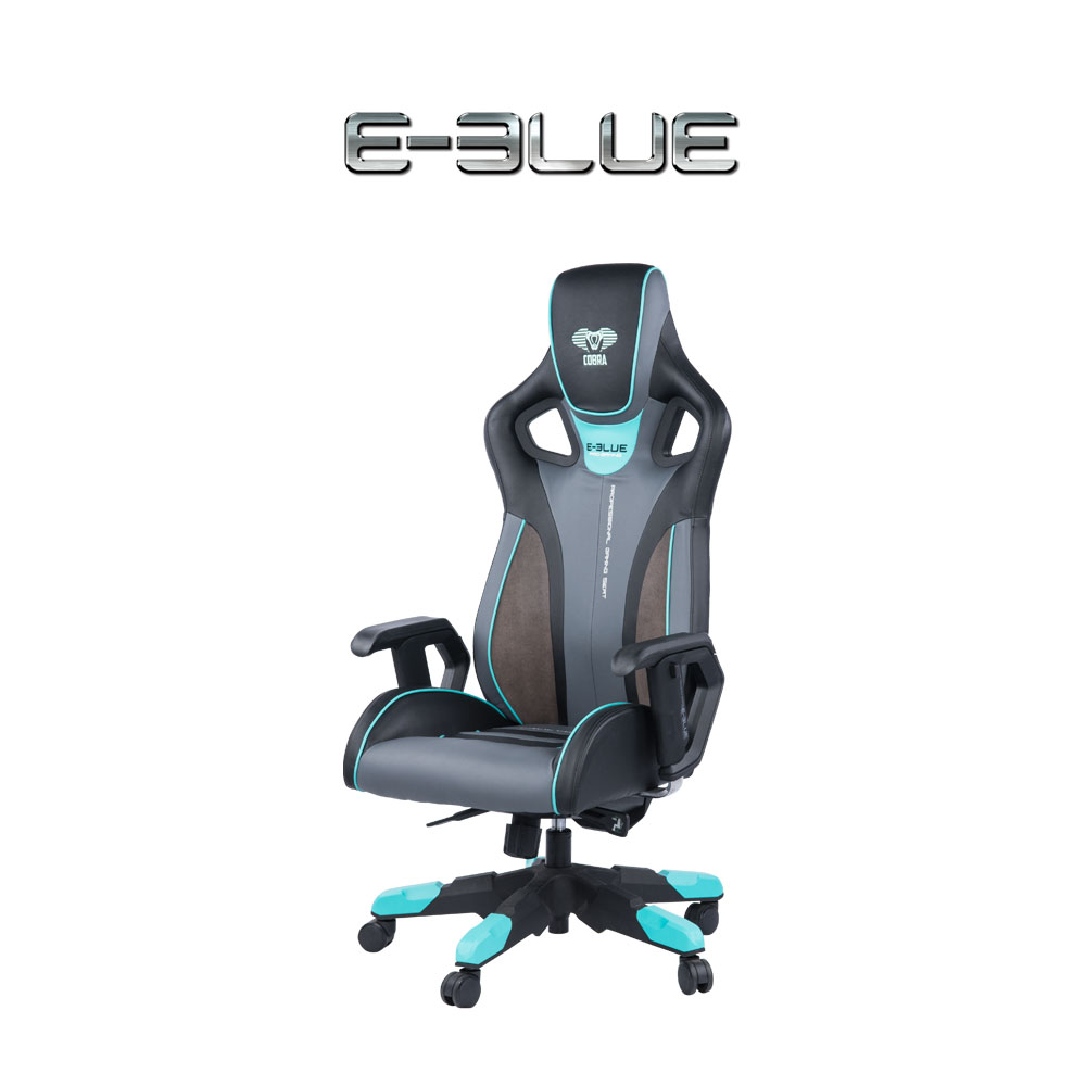 E-BLUE  EEC313 Cobra Gaming Chair -Blue