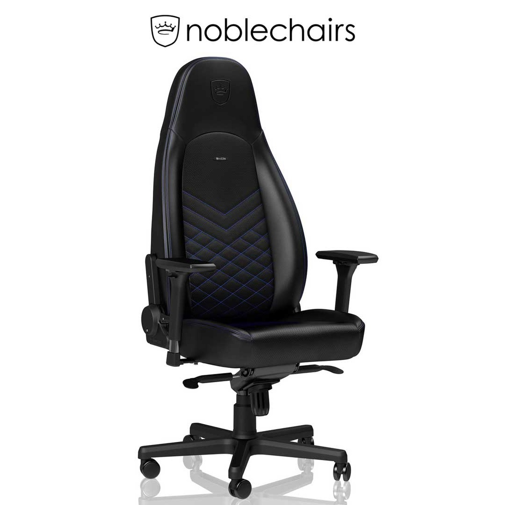 Noblechairs ICON Gaming Chair - Black/Blue
