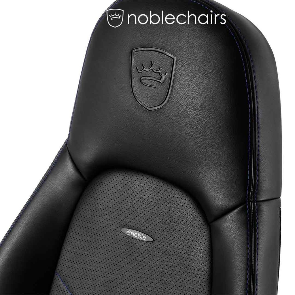 Noblechairs ICON Gaming Chair - Black/Blue