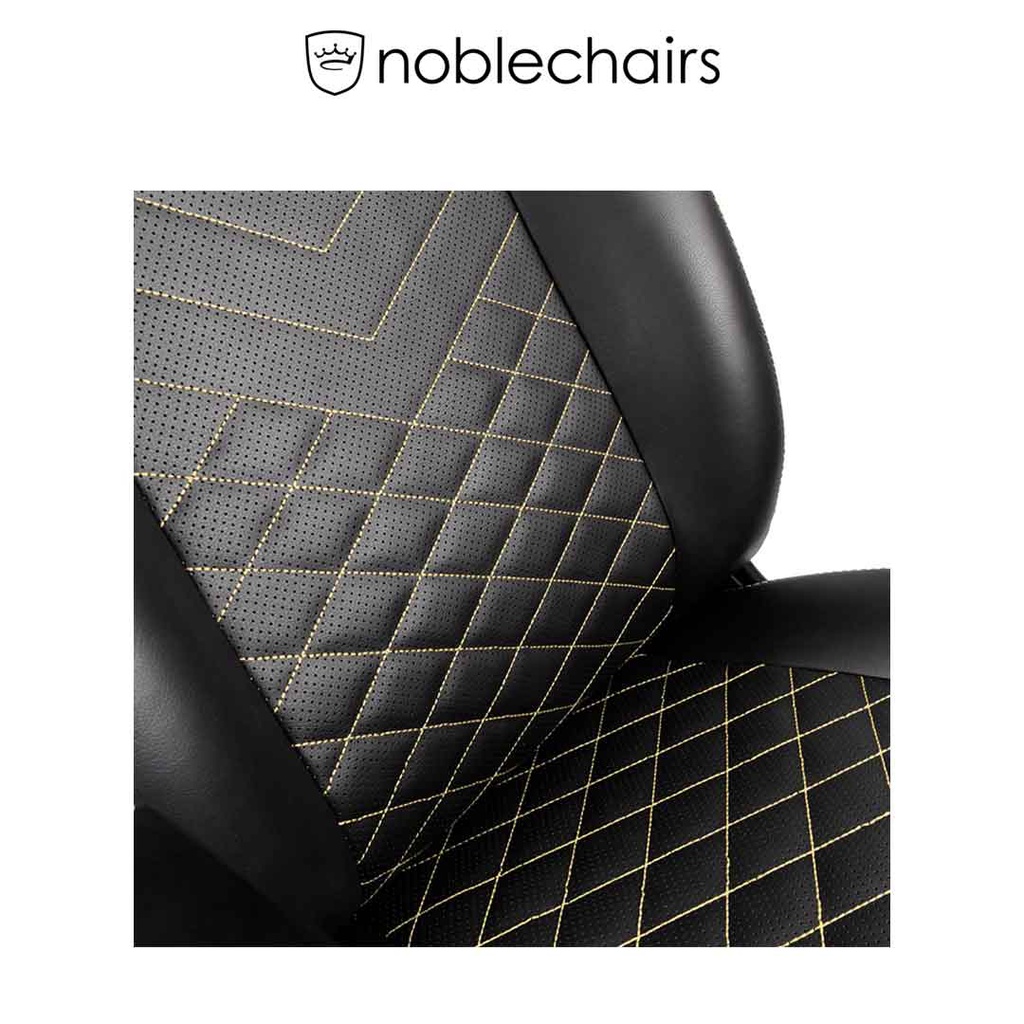 Noblechairs ICON Gaming Chair - Black/Gold