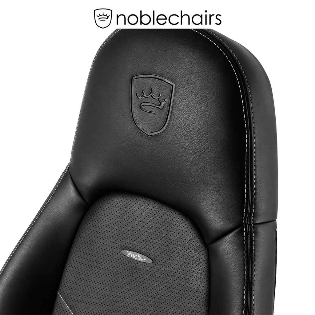Noblechairs ICON Gaming Chair - Black/Platinum