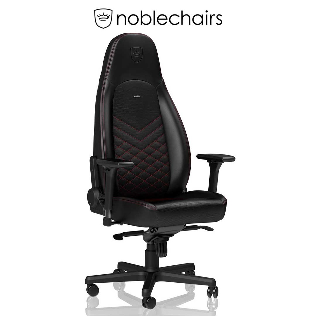 Noblechairs ICON Gaming Chair - Black/Red