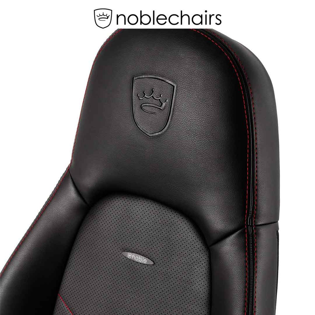 Noblechairs ICON Gaming Chair - Black/Red