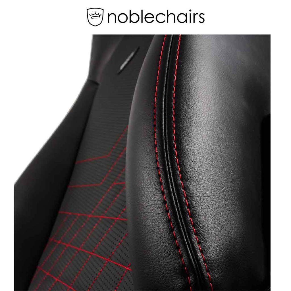 Noblechairs ICON Gaming Chair - Black/Red
