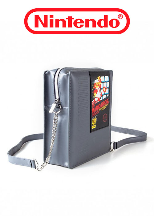 Nintendo - Super Mario Bros Cartridge Lady Cross Body Bag