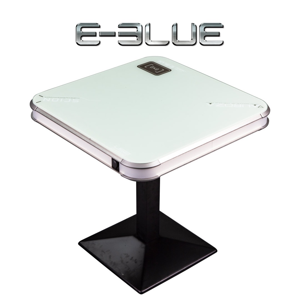 E-Blue EDT001-S Smart RGB Multi-Functional Table (Square) - White
