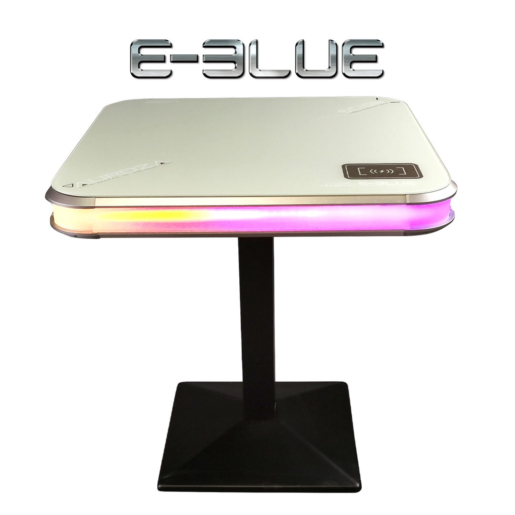 E-Blue EDT001-S Smart RGB Multi-Functional Table (Square) - White