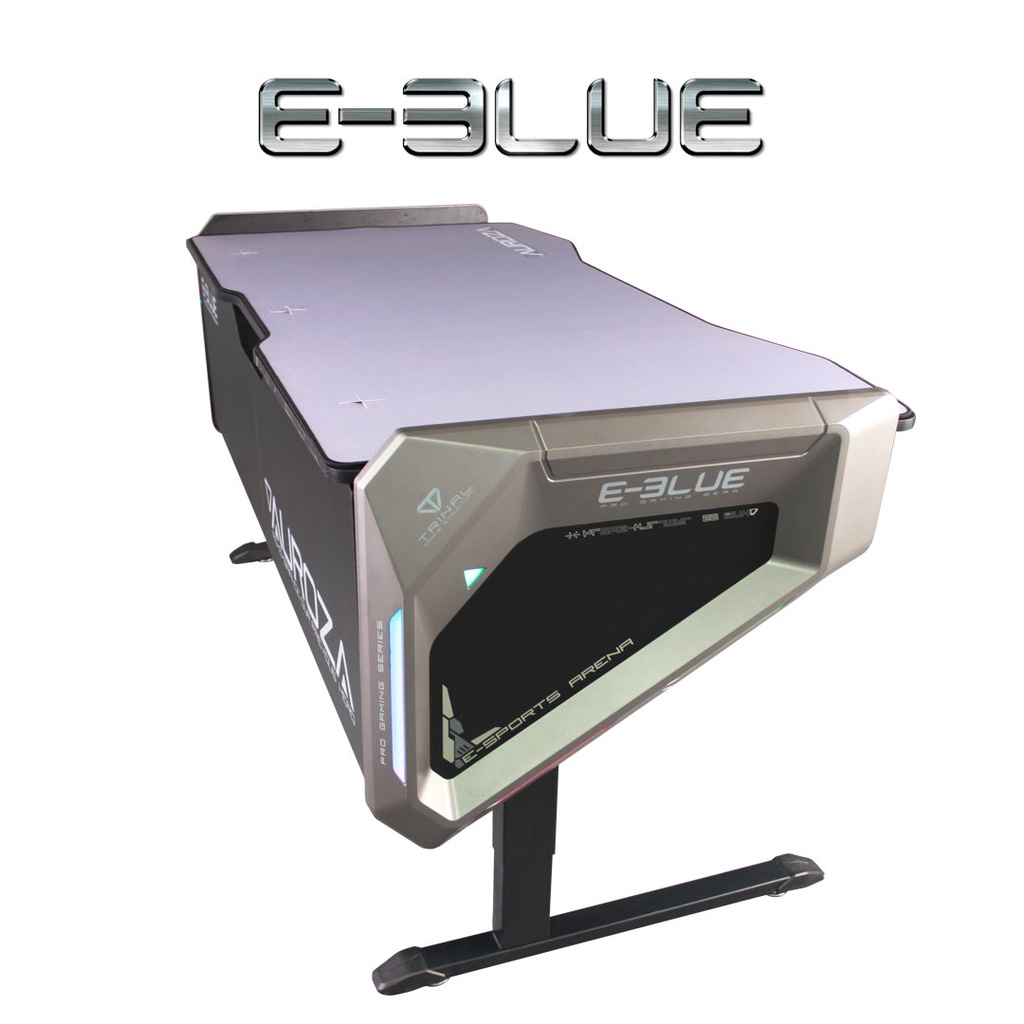 E-Blue EGT568-S Smart RGB Supervisor Table - Grey