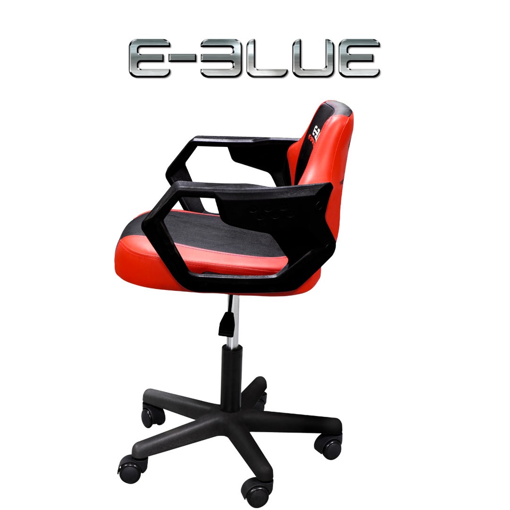 E-Blue EEC342 Cobra Bar Gaming Chair - Black/Red