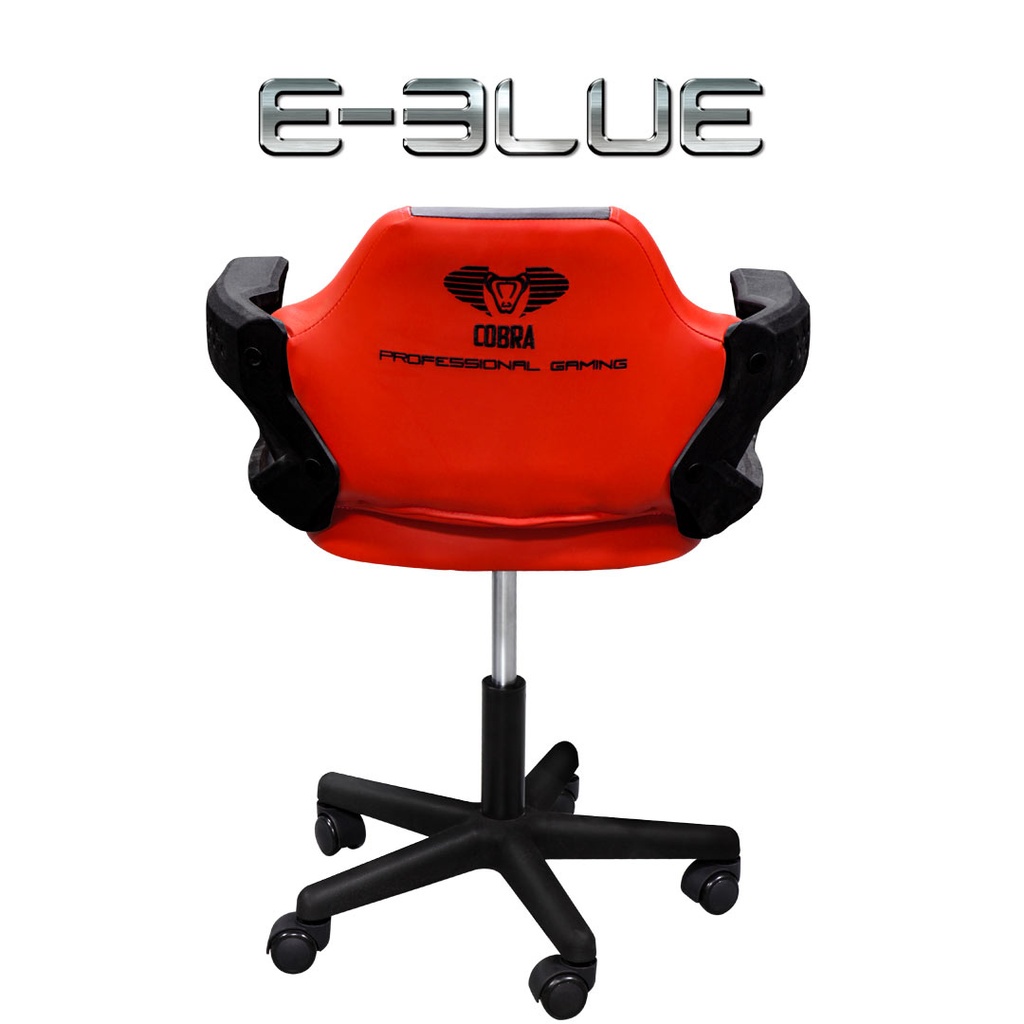 E-Blue EEC342 Cobra Bar Gaming Chair - Black/Red