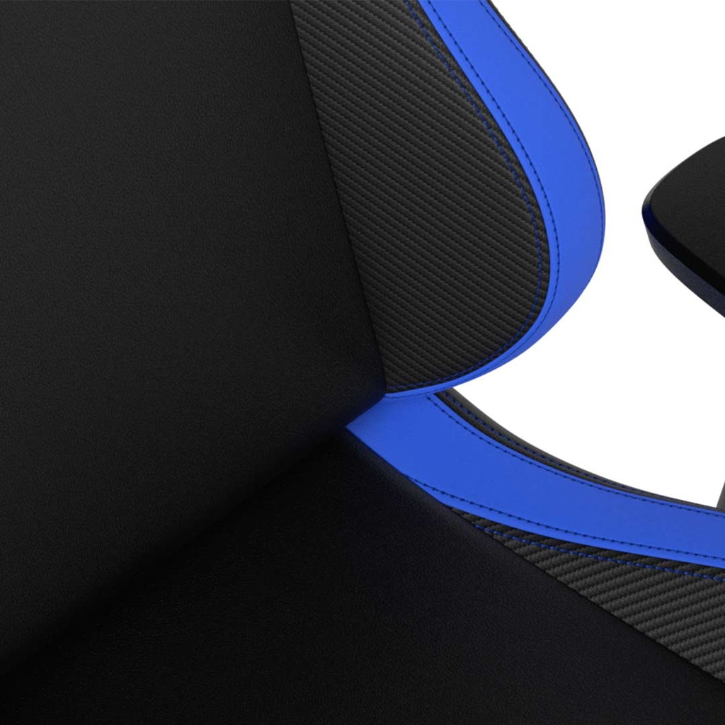 Noblechairs EPIC Compact Gaming Chair-Black/Carbon/Blue