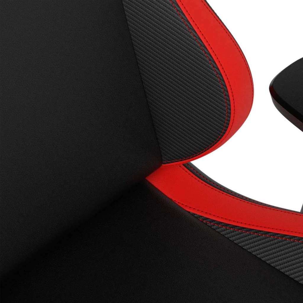 Noblechairs EPIC Compact Gaming Chair-Black/Carbon/Red
