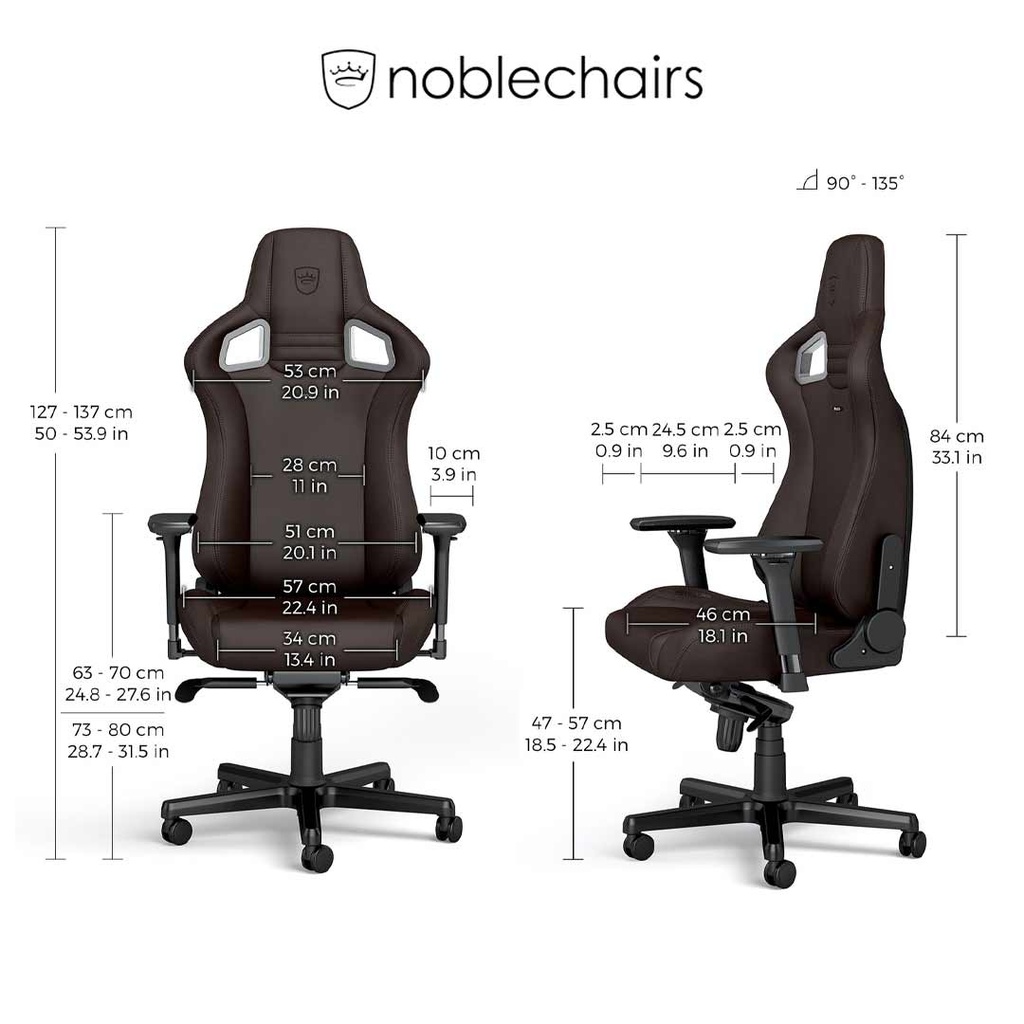 Noblechairs EPIC Gaming Chair - Java Edition