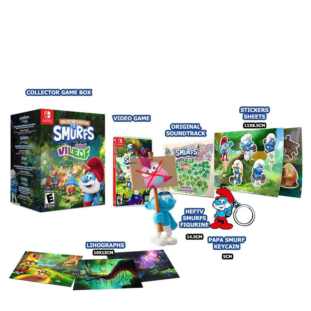 NS The Smurfs: Mission Vileaf - Collector's Edition PAL