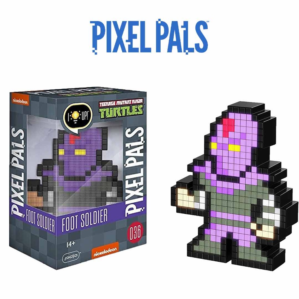 Pixel Pals Teenage Mutant Ninja Turtles - Foot Soldier (036) Figure