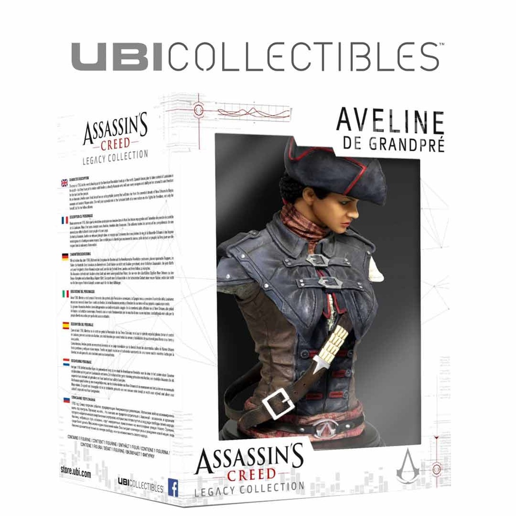 Ubicollectibles Assassin's Creed Liberation Aveline Legacy Collection Bust Figure
